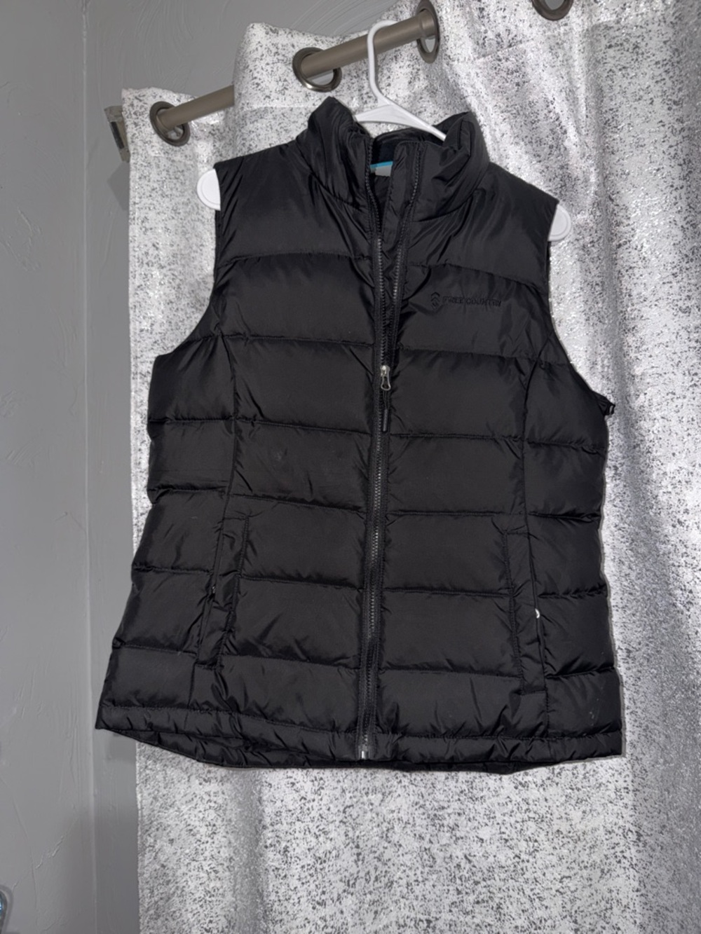 Free Country Black Quilted Puffer Vest